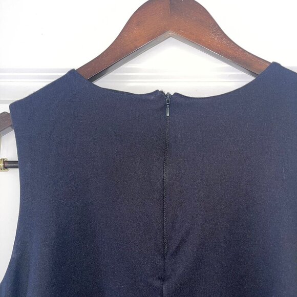 Bundle It! Elle Women's Tank Top Black sleeveless Two layer Blouse Shirt Size L - Picture 5 of 8